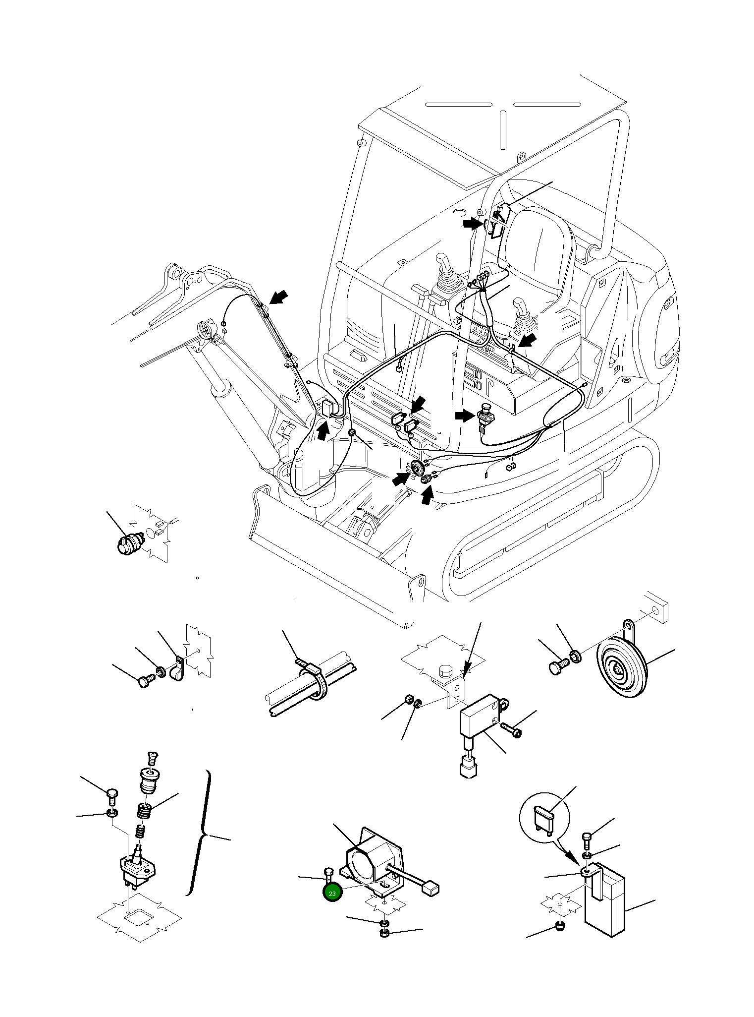Болт 801085028 Komatsu