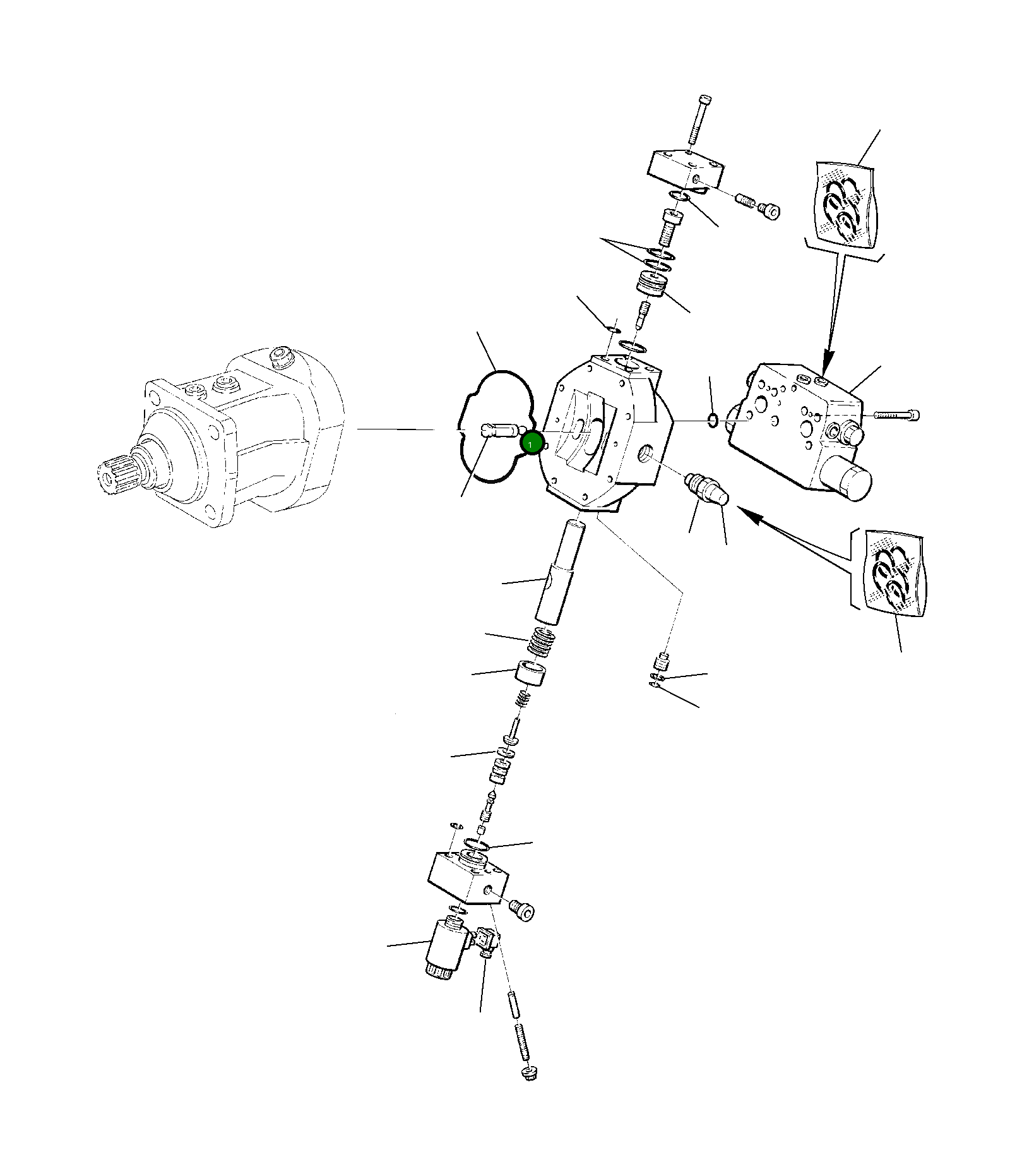 Кольцо уплотнительное (O-Ring) 22E-60-12530  Komatsu