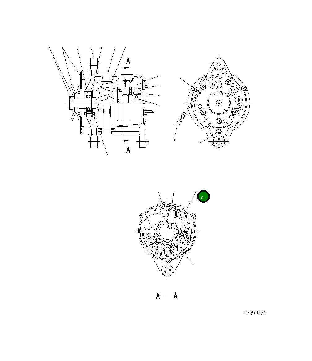 Болт YMX-L13513134 Komatsu
