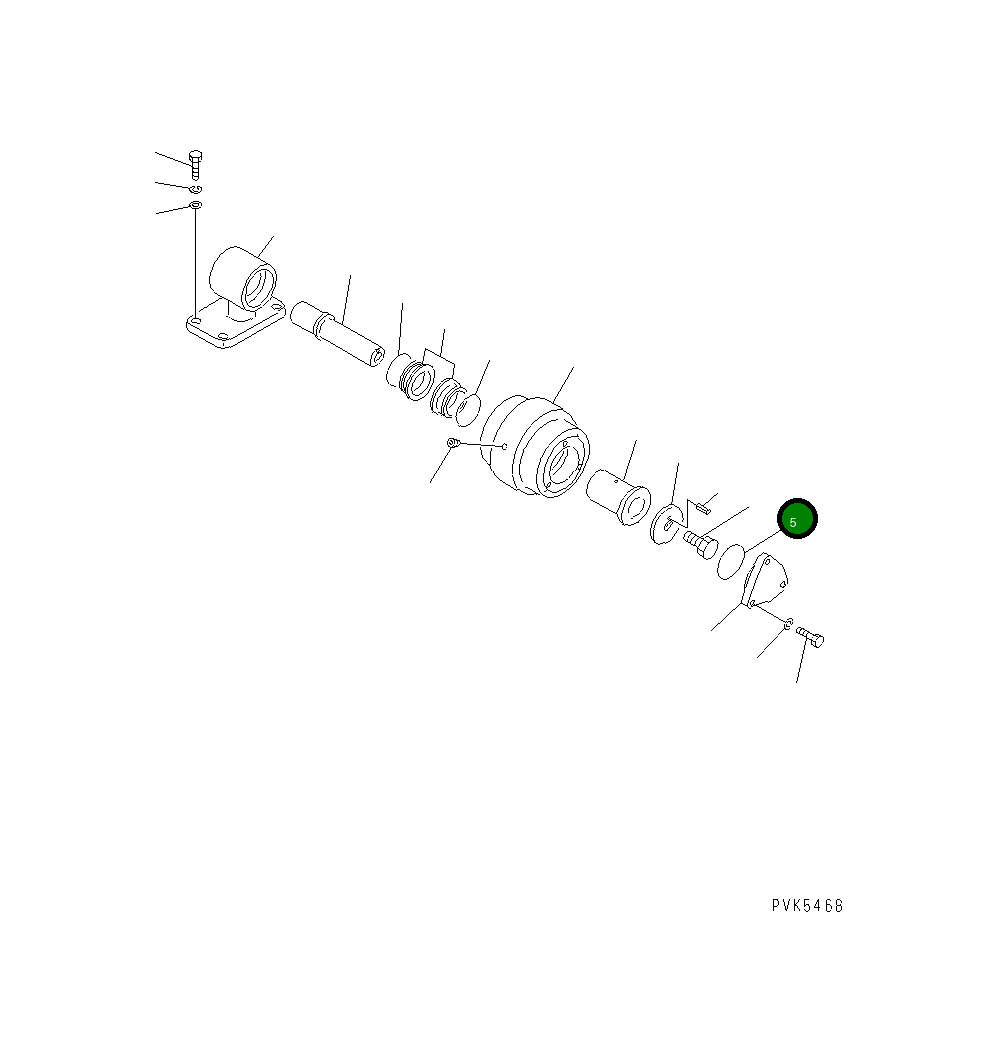 Болт 01010-61425 Komatsu