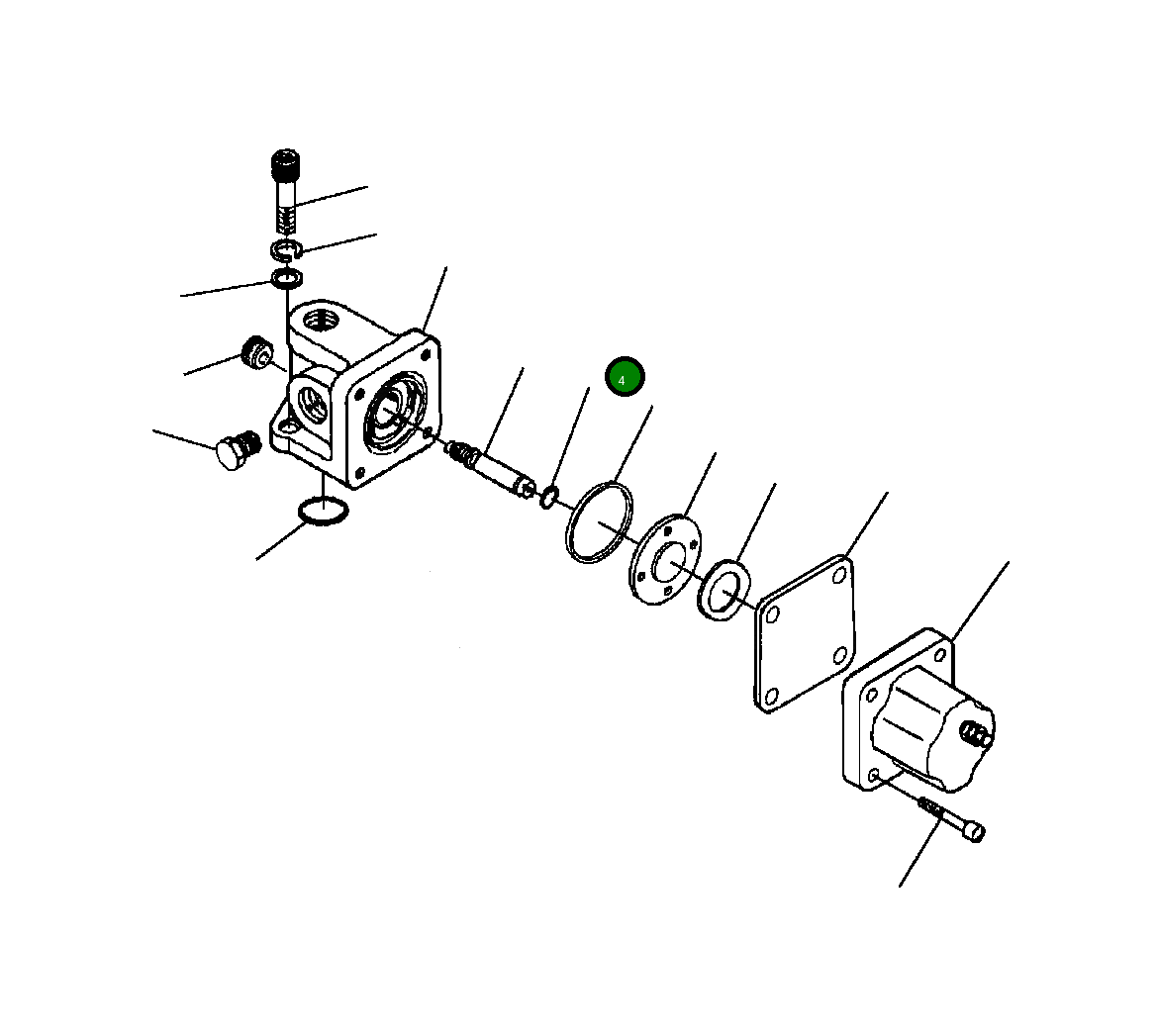Кольцо уплотнительное (O-Ring) 1294 098 H1 Komatsu