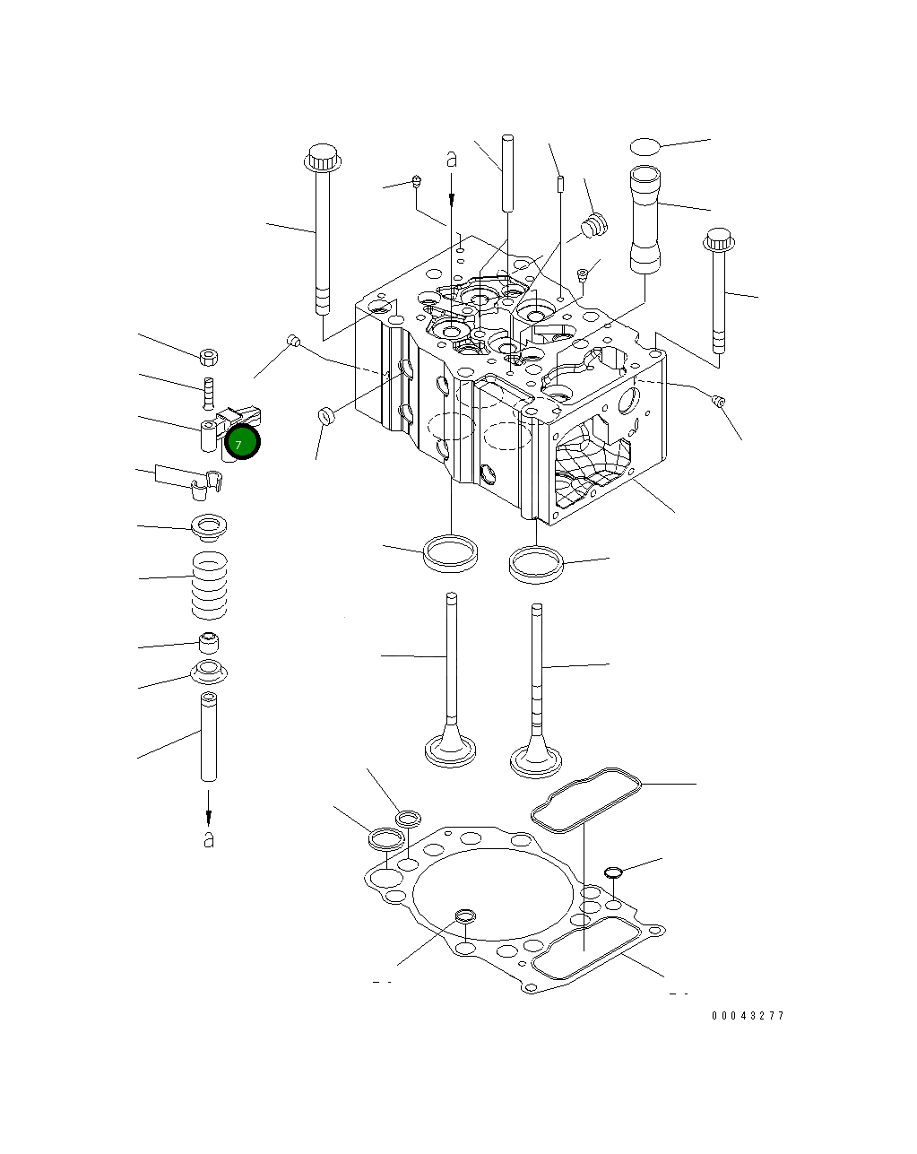 Кольцо уплотнительное (O-Ring) 6245-21-6420 Komatsu