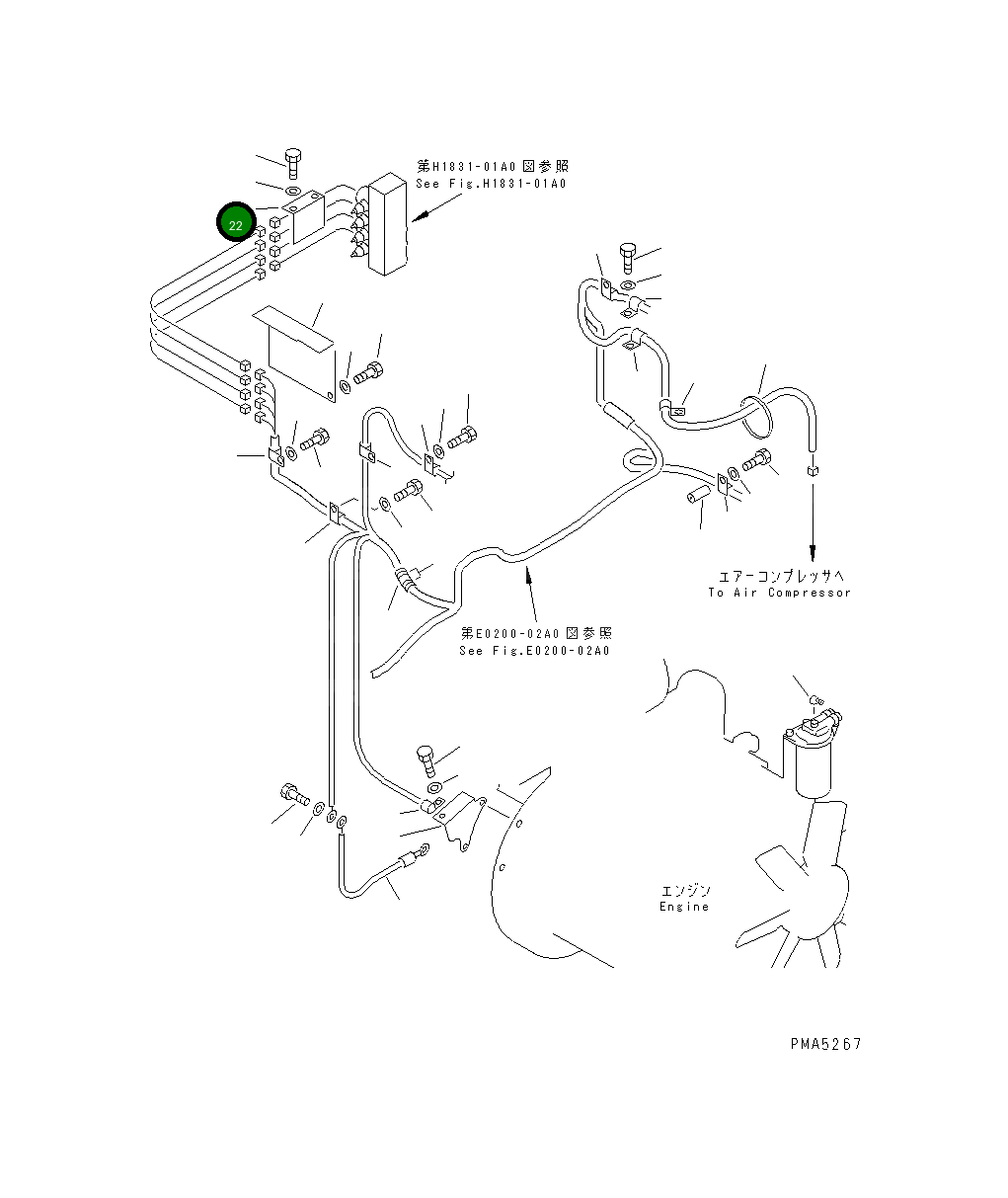 Крышка 203-06-61590 Komatsu