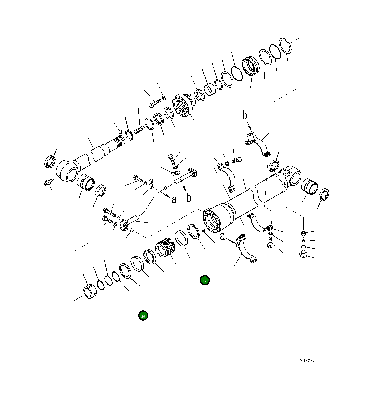 Кольцо 7074413920 Komatsu
