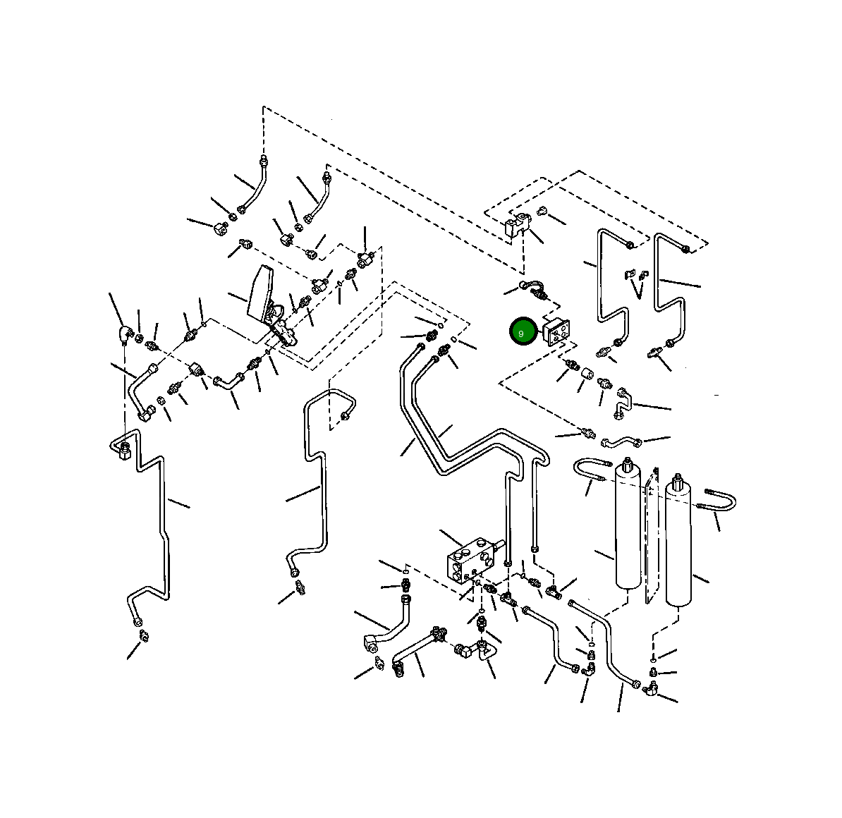 Крышка 1308 522 H91 Komatsu