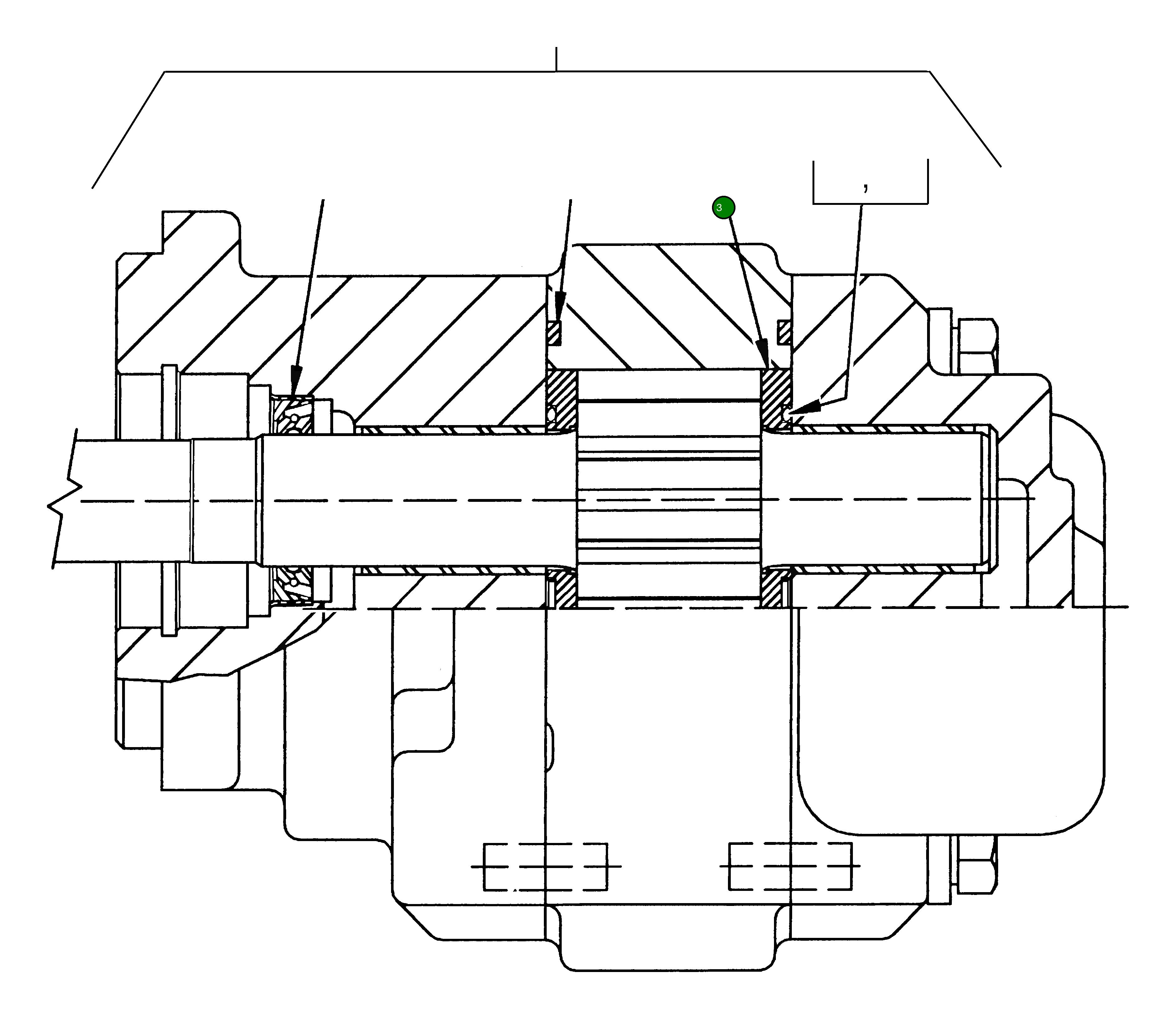 Кольцо 42R-62-H0P01 Komatsu