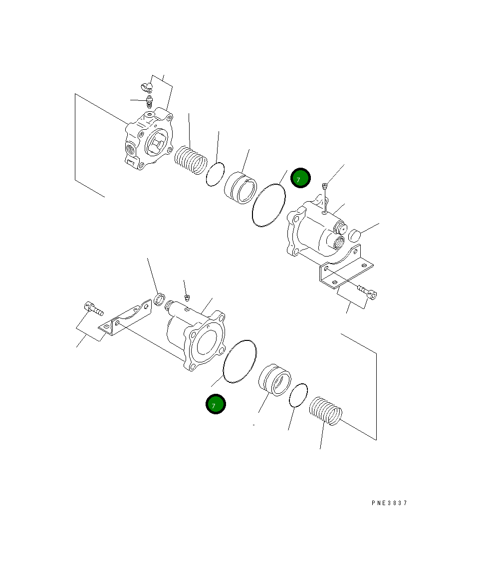 Кольцо уплотнительное (O-Ring) 424-35-15260 Komatsu