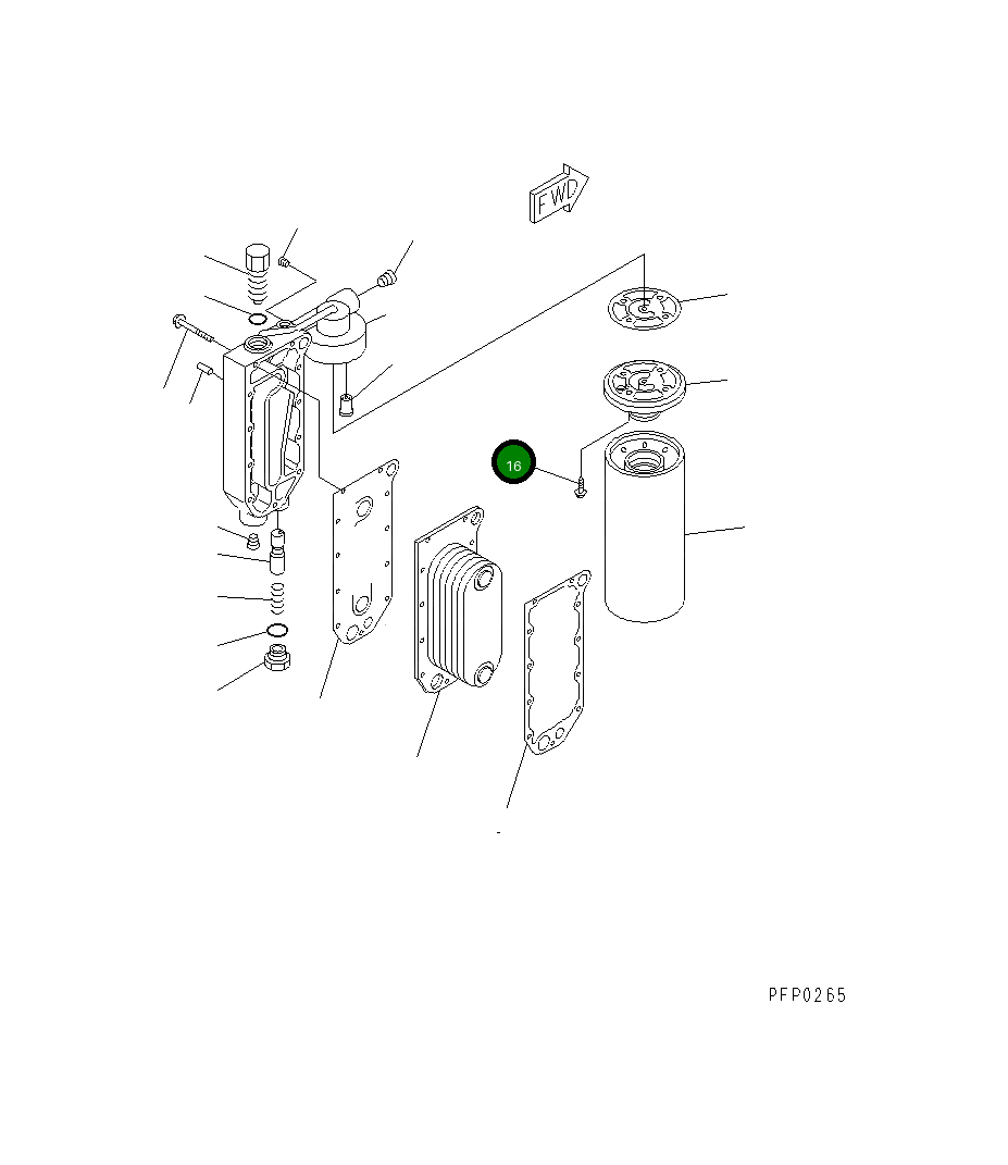Болт 1240818H1 Komatsu
