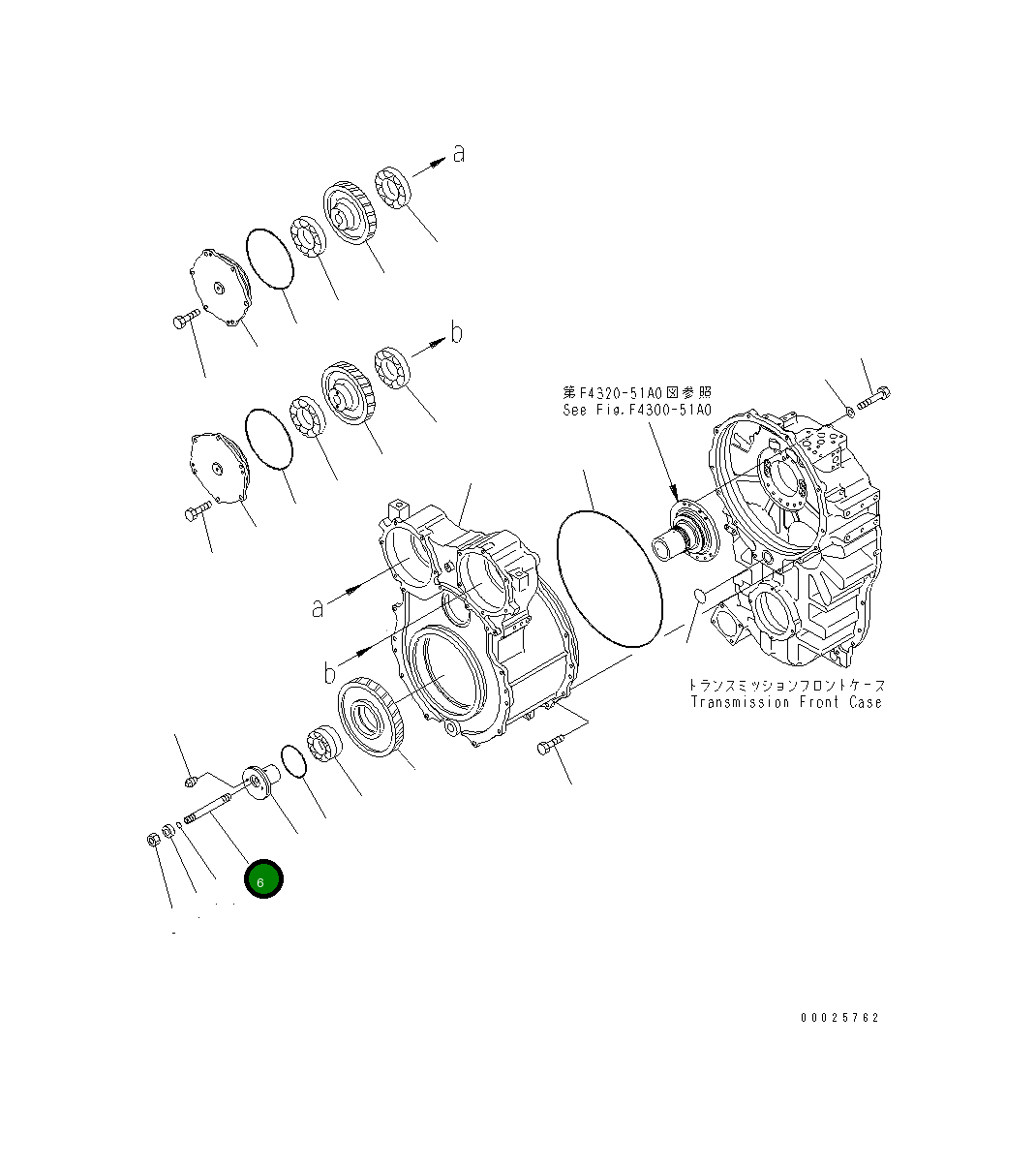 Болт 23C-13-53610 Komatsu