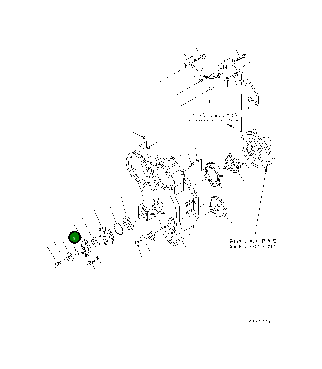 Кольцо уплотнительное (O-Ring) 565-22-12130 Komatsu