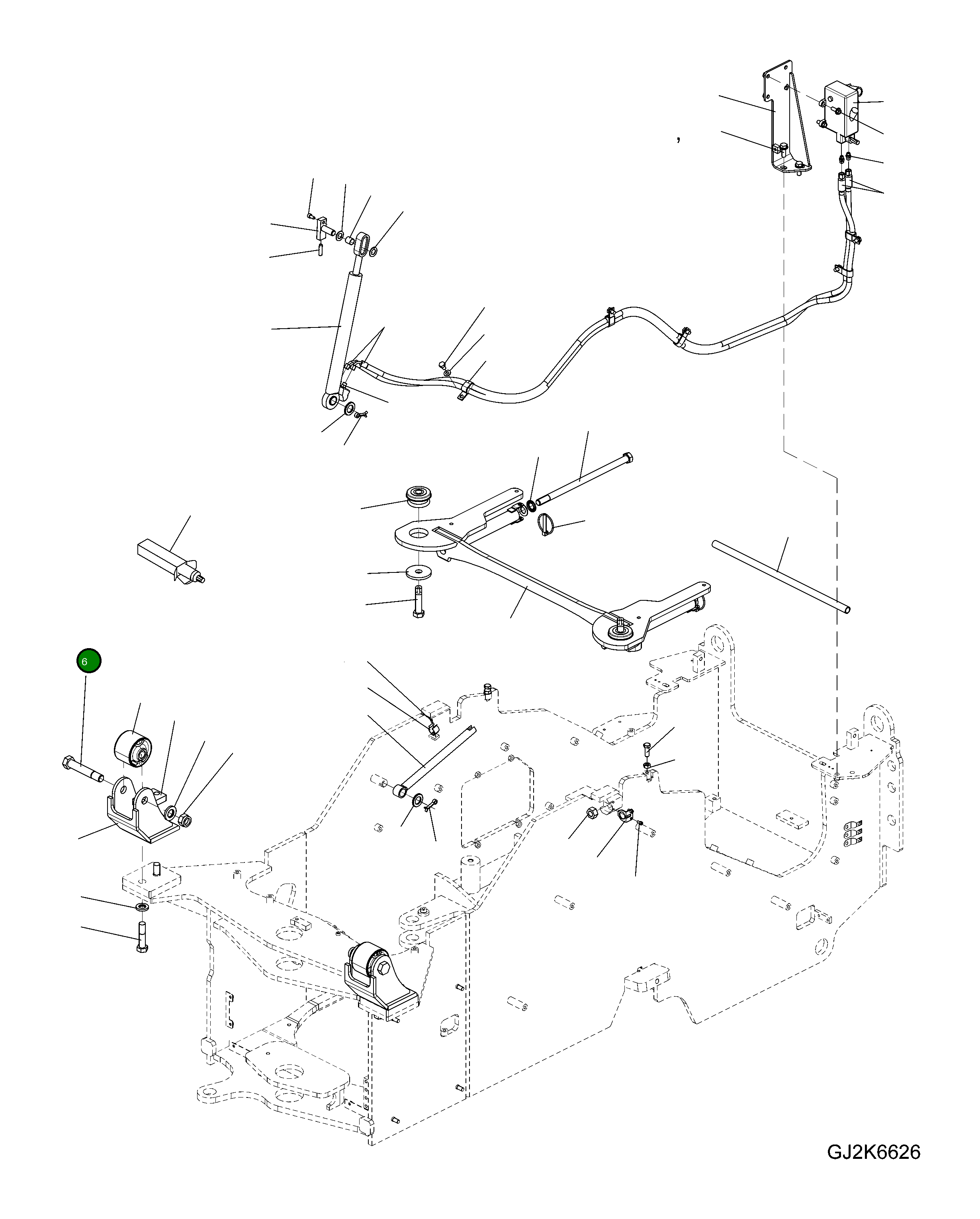 Болт 42T-09-H1350 Komatsu