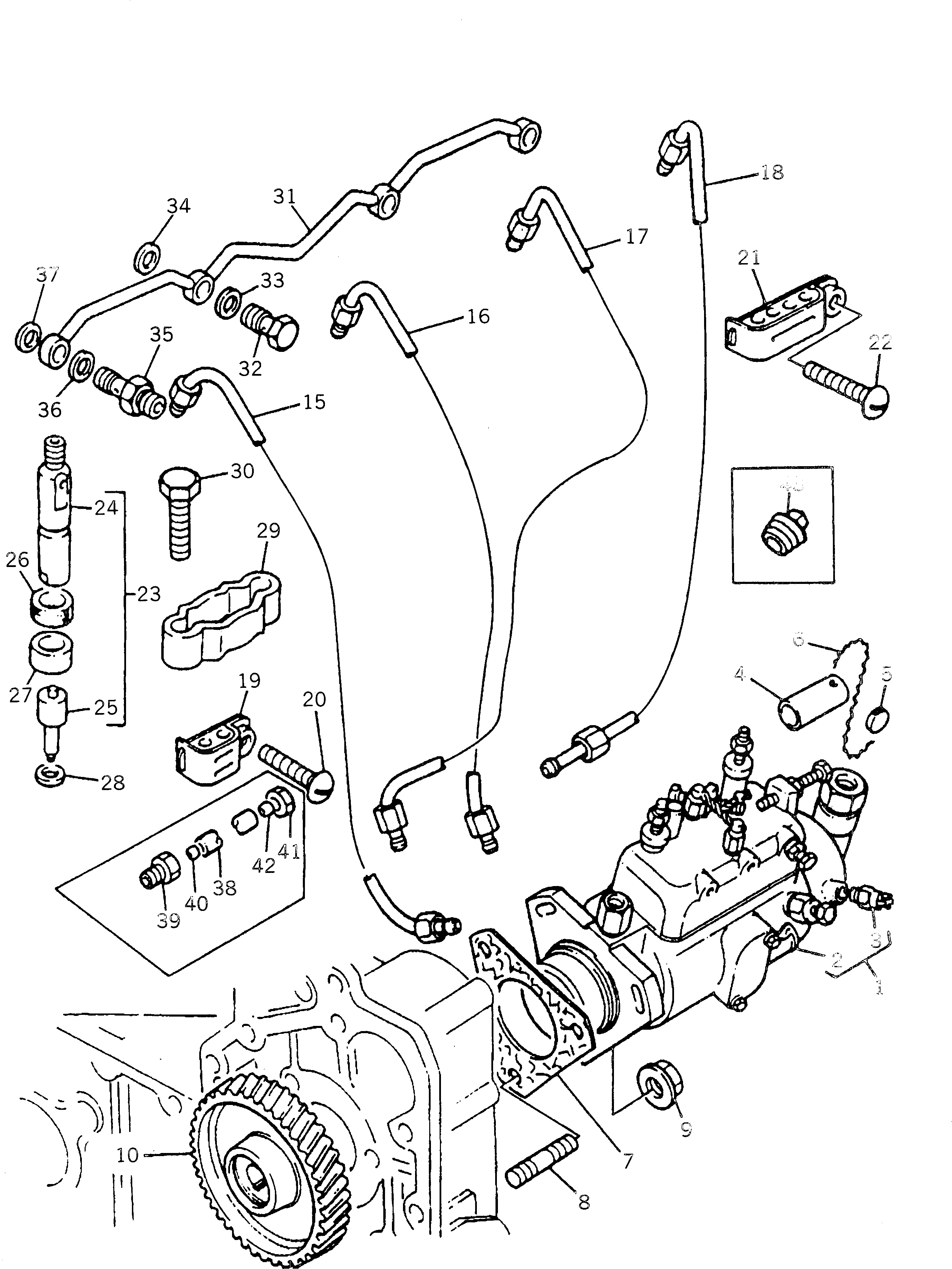 Болт PK0201526  Komatsu