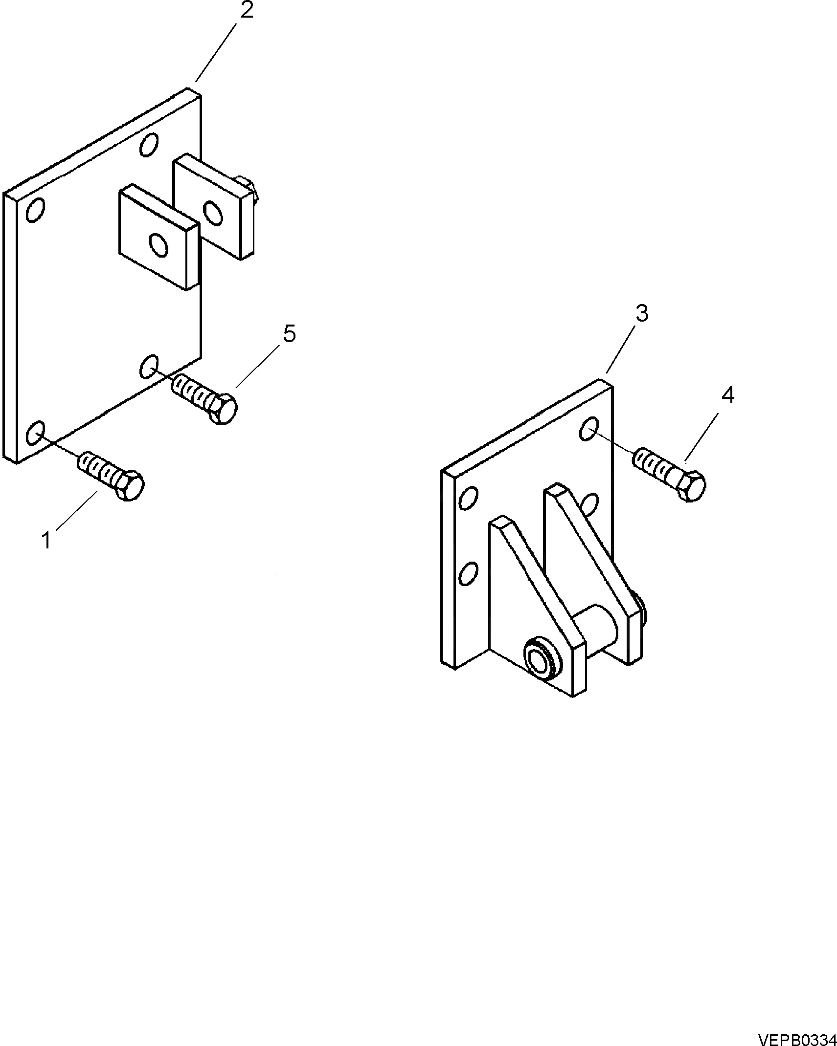 Болт 6731-11-9150 Komatsu