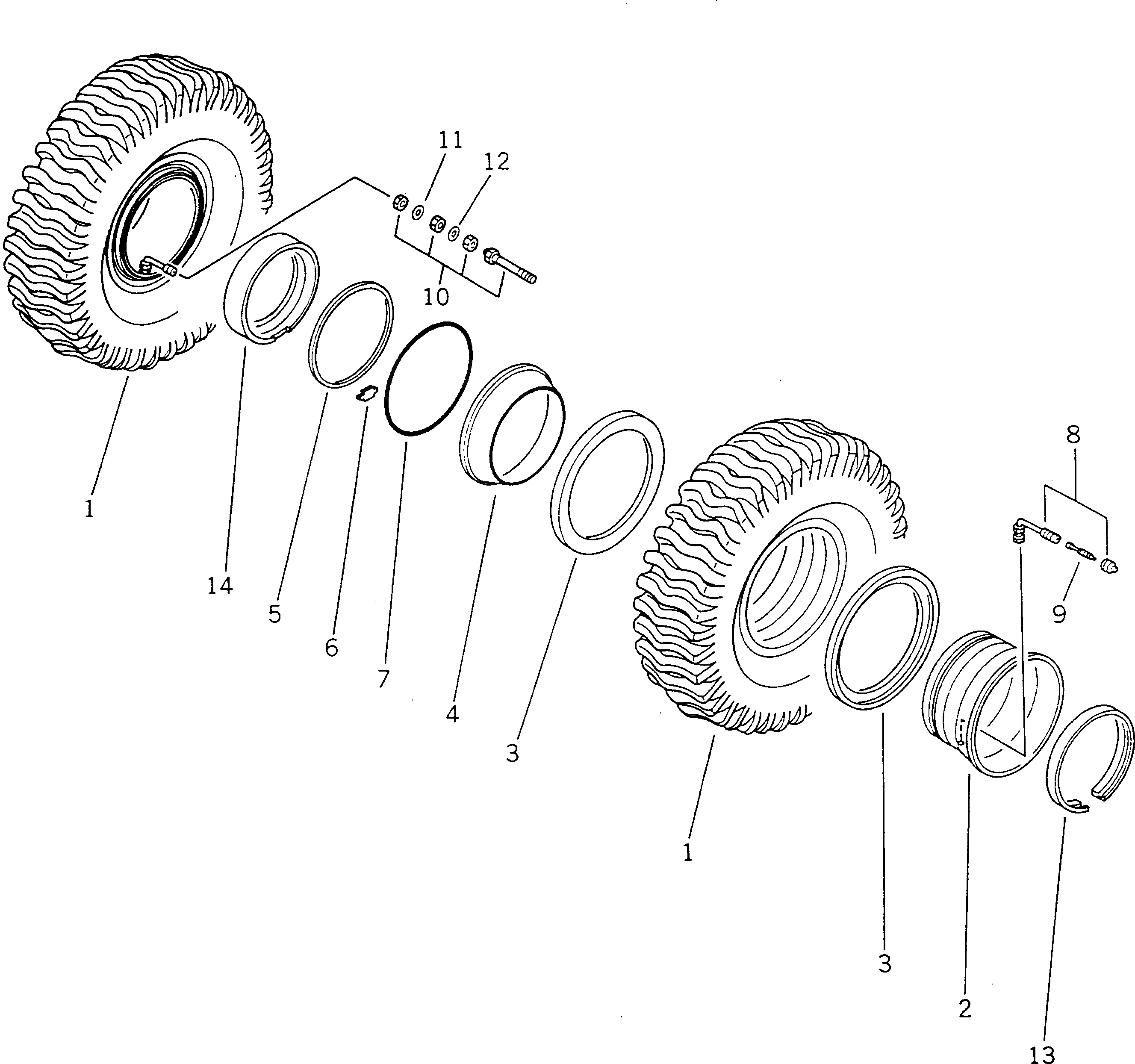 Кольцо 566-81-14111 Komatsu