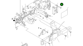 Болт 01435-40880 Komatsu