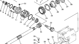 Конический роликовый подшипник 130-961-1230 Komatsu