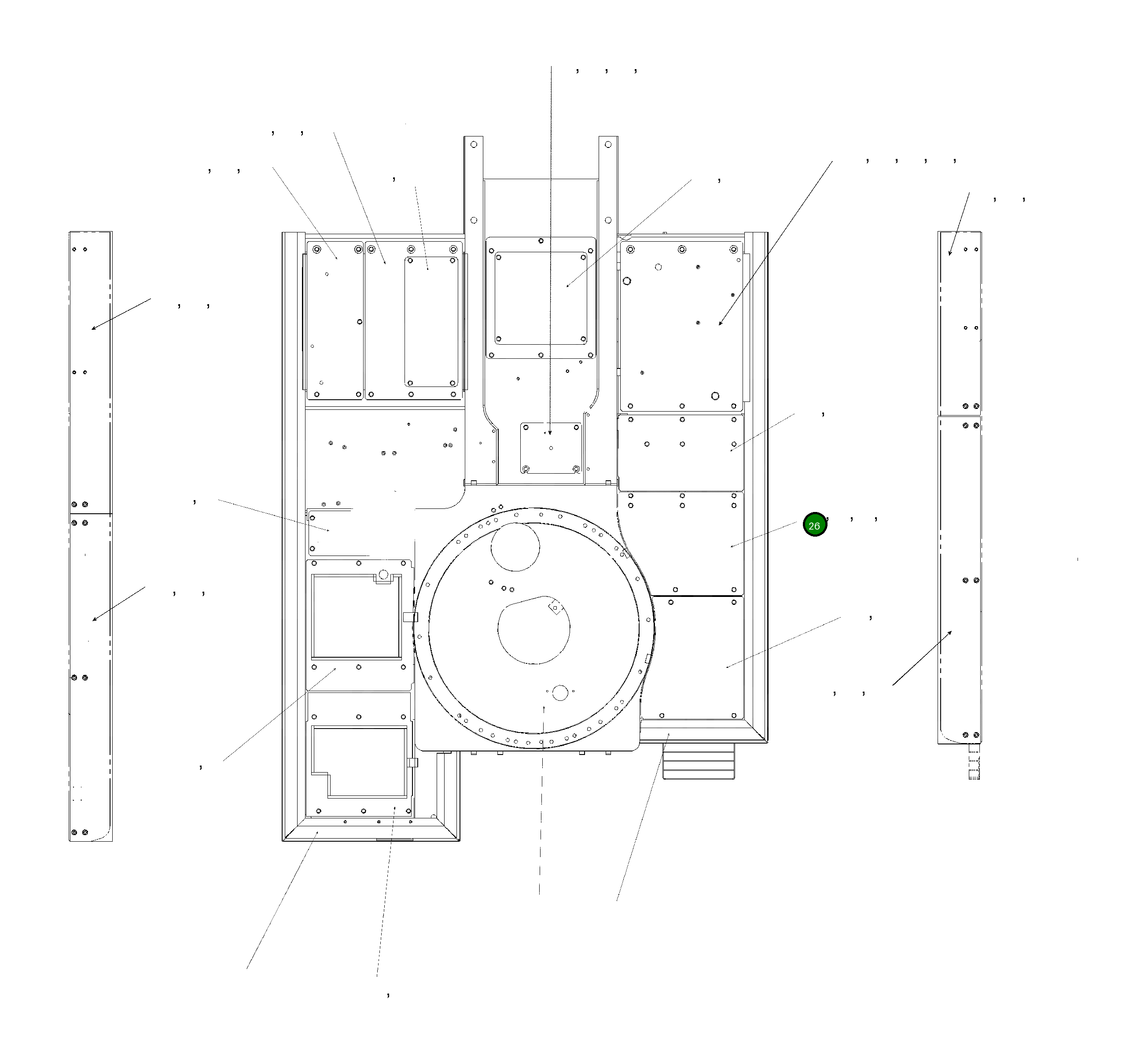 Крышка 20Y-54-62410NK Komatsu