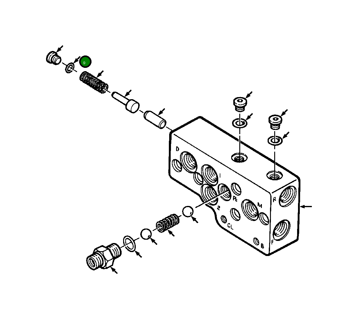 Кольцо уплотнительное (O-Ring) 379 795 R1 Komatsu