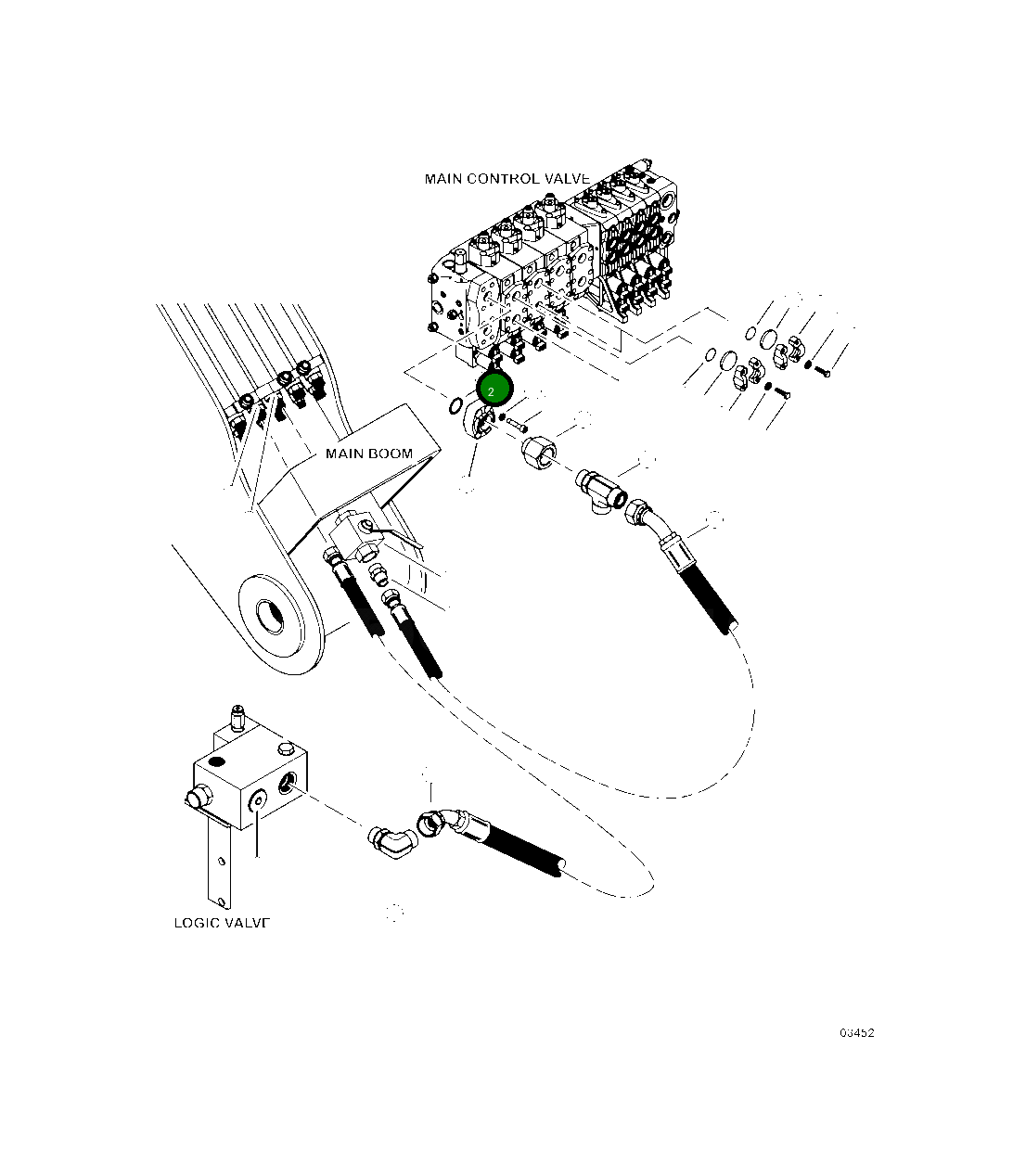 Кольцо уплотнительное (O-Ring) 15389KF Komatsu