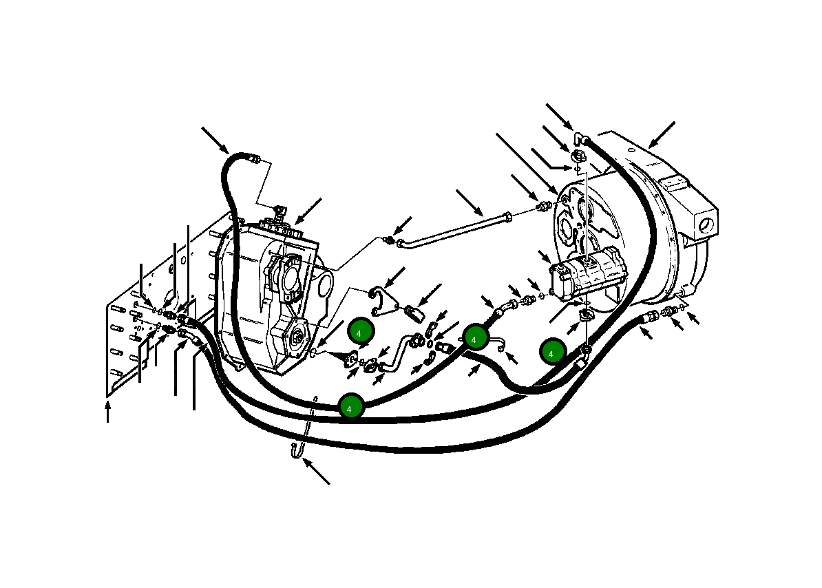 Кольцо уплотнительное (O-Ring) 293 726 R1  Komatsu