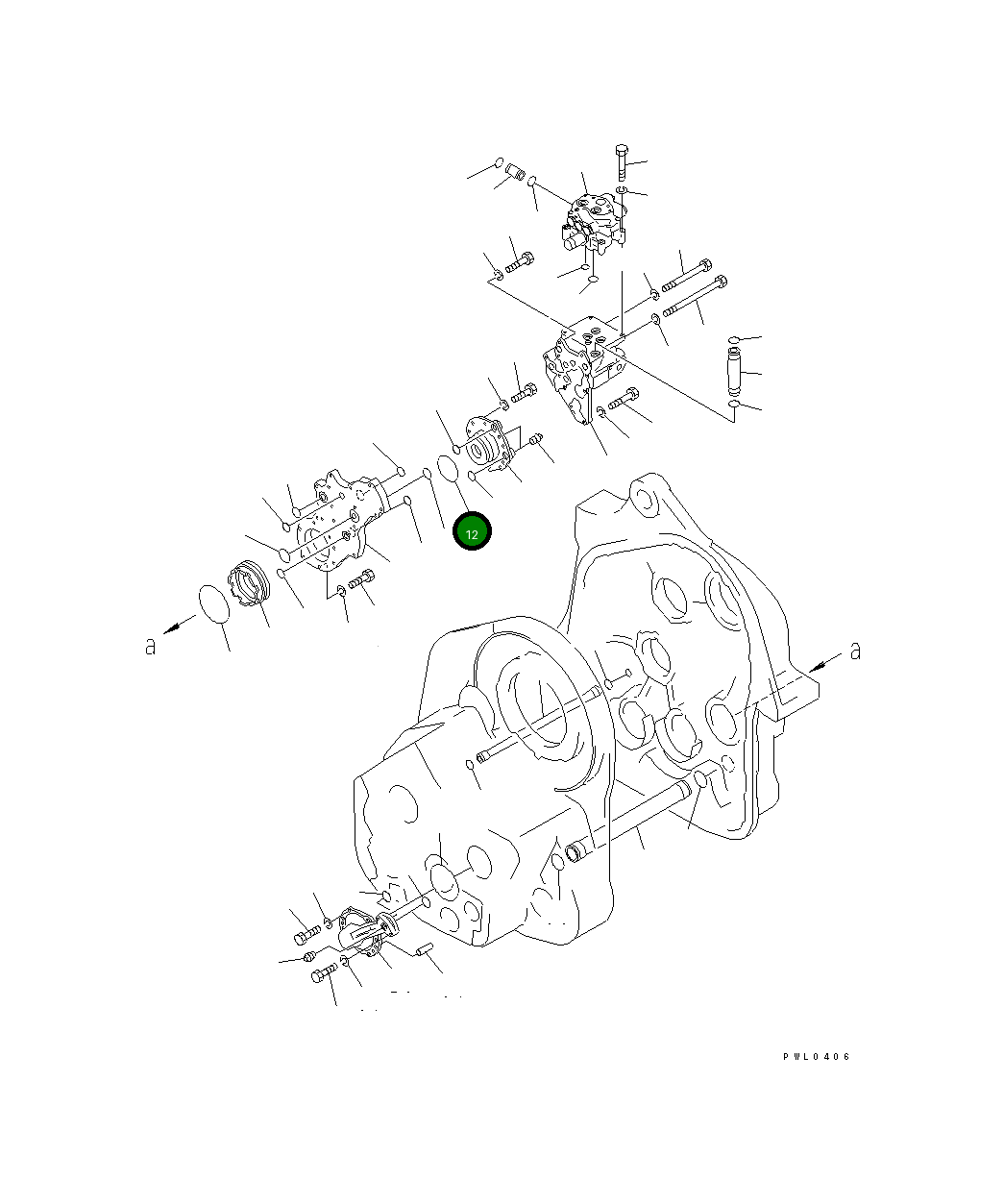 Кольцо уплотнительное (O-Ring) 07000-42105 Komatsu