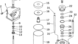 Кольцо уплотнительное (O-Ring) LI34572 Komatsu