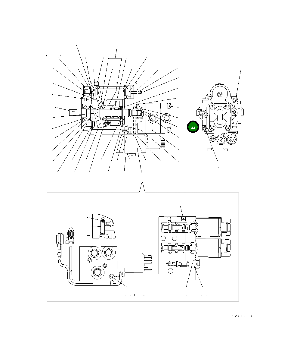 Кольцо уплотнительное (O-Ring) YM24325-000550  Komatsu