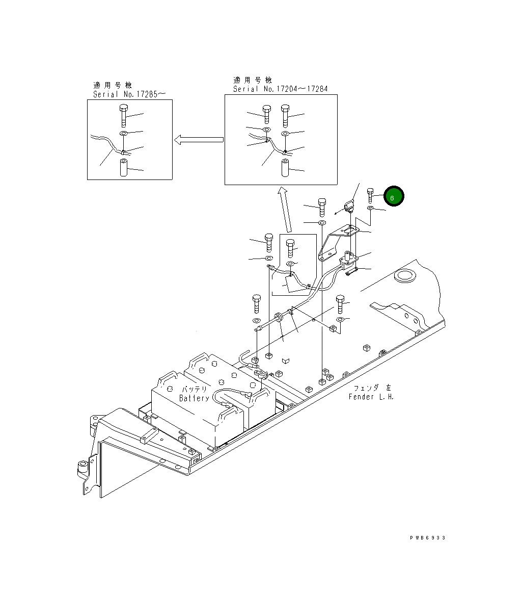 Болт 01010-80820 Komatsu