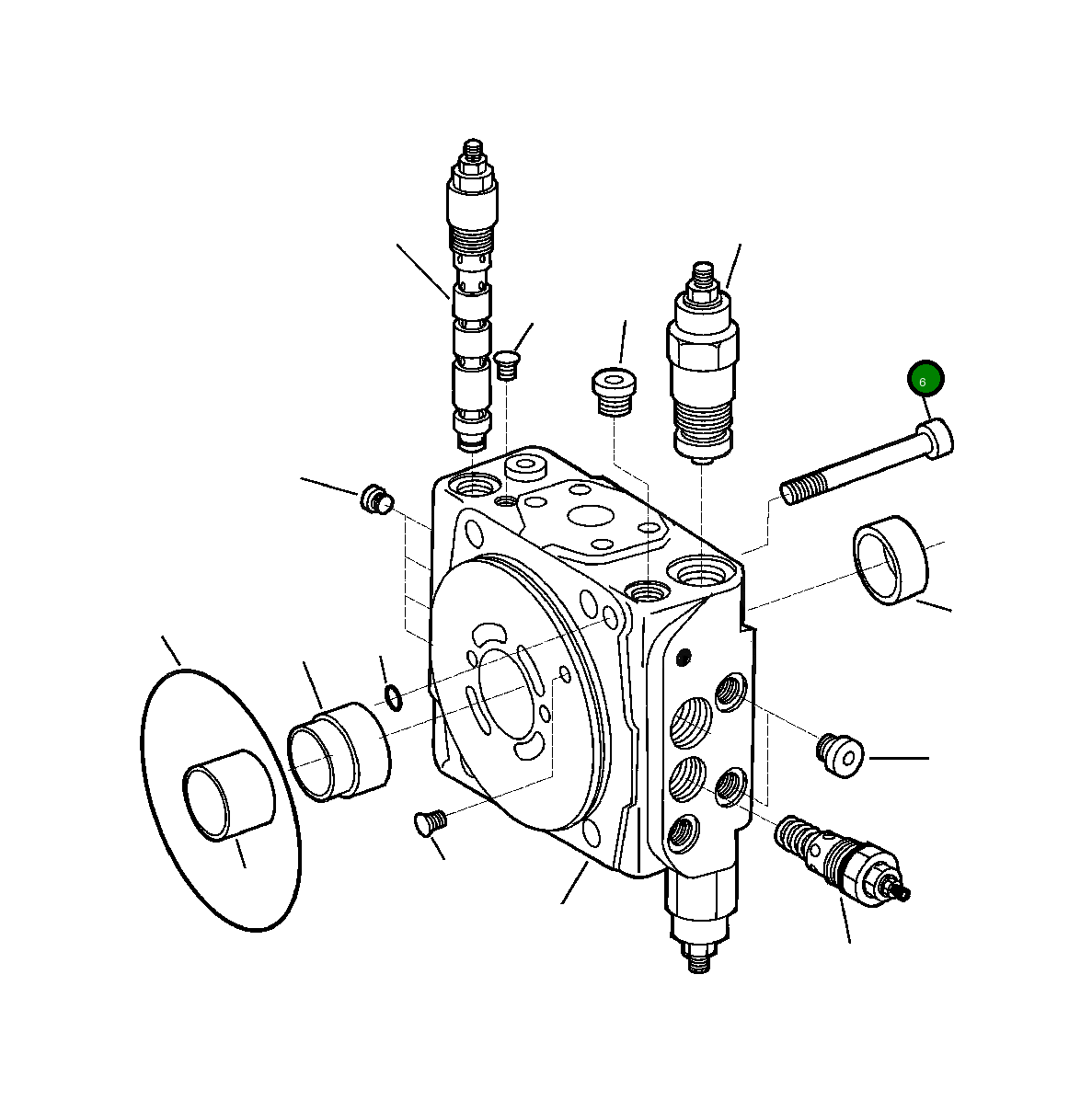 Болт 1440 335 H1 Komatsu