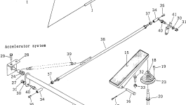 Вал BW033535 Komatsu