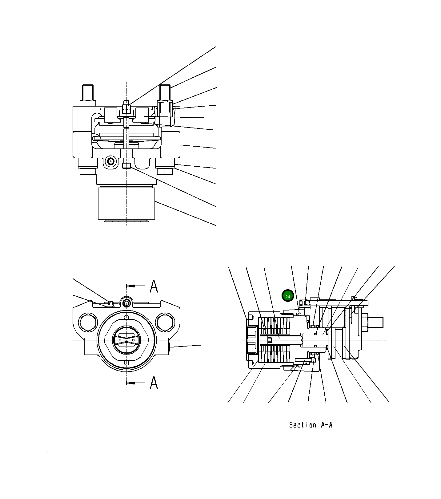 Кольцо уплотнительное (O-Ring) 23B-32-31430 Komatsu