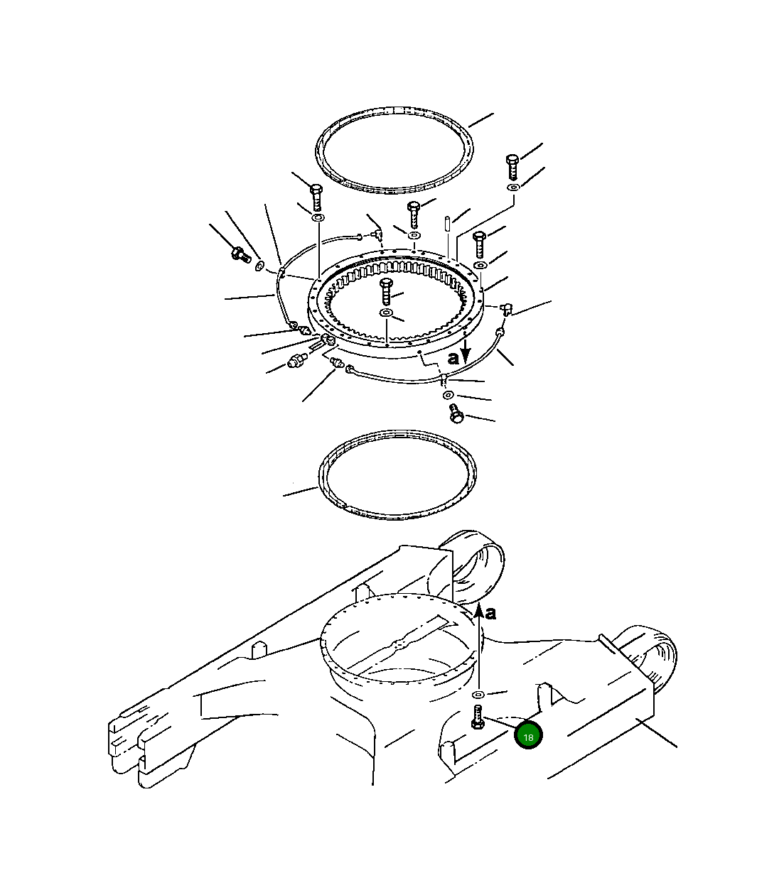Болт 20Y-09-11290  Komatsu