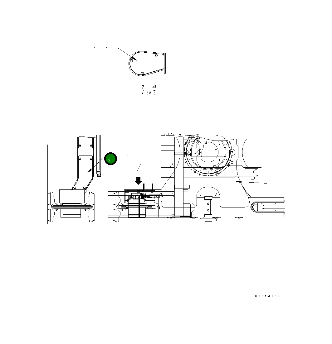 Крышка 10P-30-11120  Komatsu