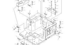 Крышка 19M-54-34230 Komatsu