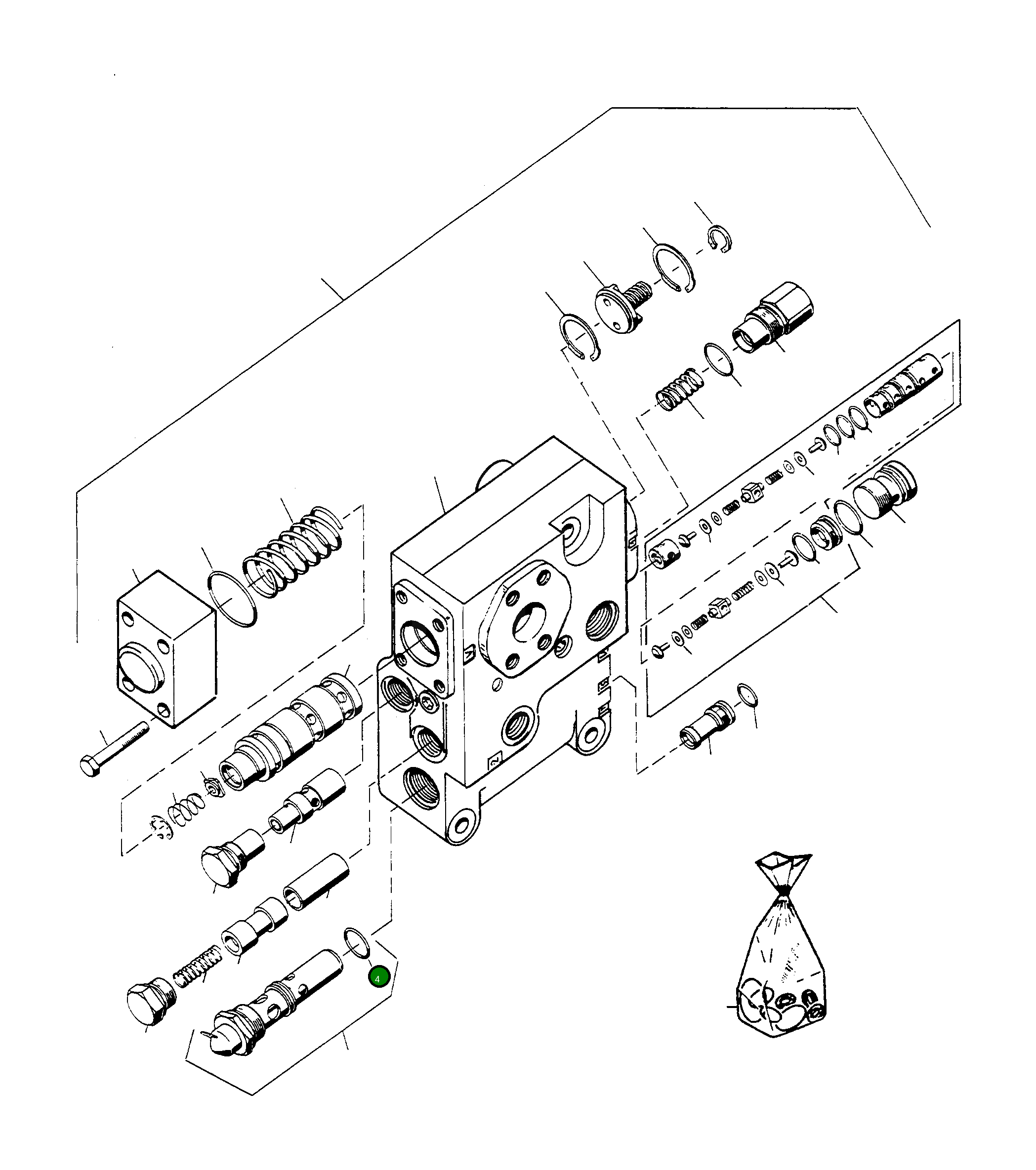 Кольцо уплотнительное (O-Ring) 2995788X1  Komatsu