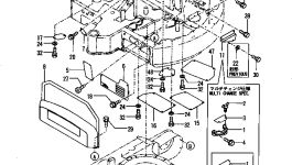 Кротовина YM172175-61430 Komatsu