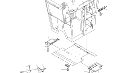Крышка 23B-952-6510 Komatsu