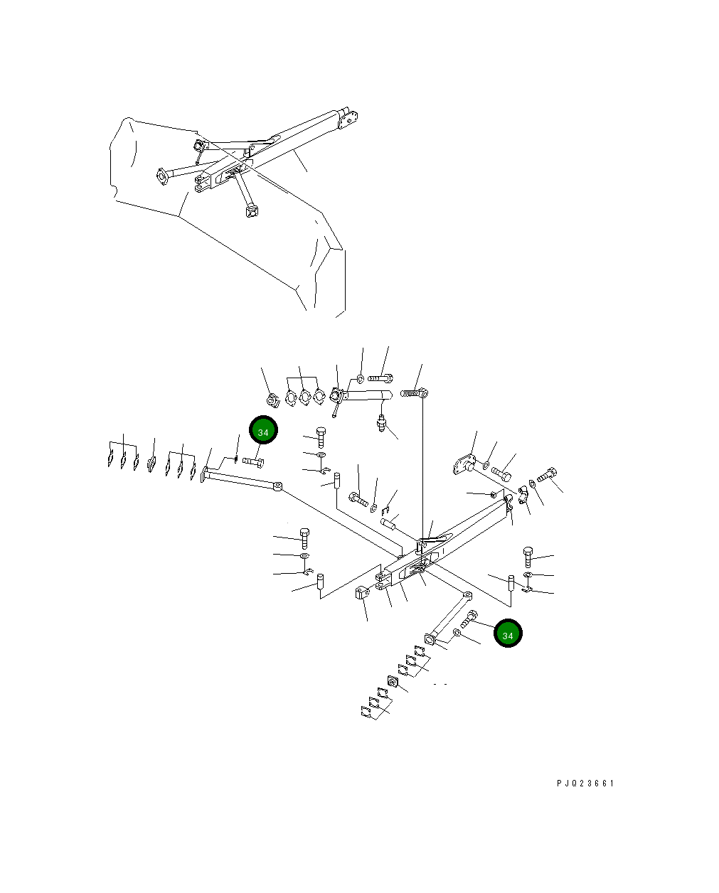 Болт 01011-32425 Komatsu