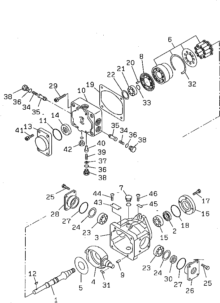 Кольцо 266-81-61710  Komatsu