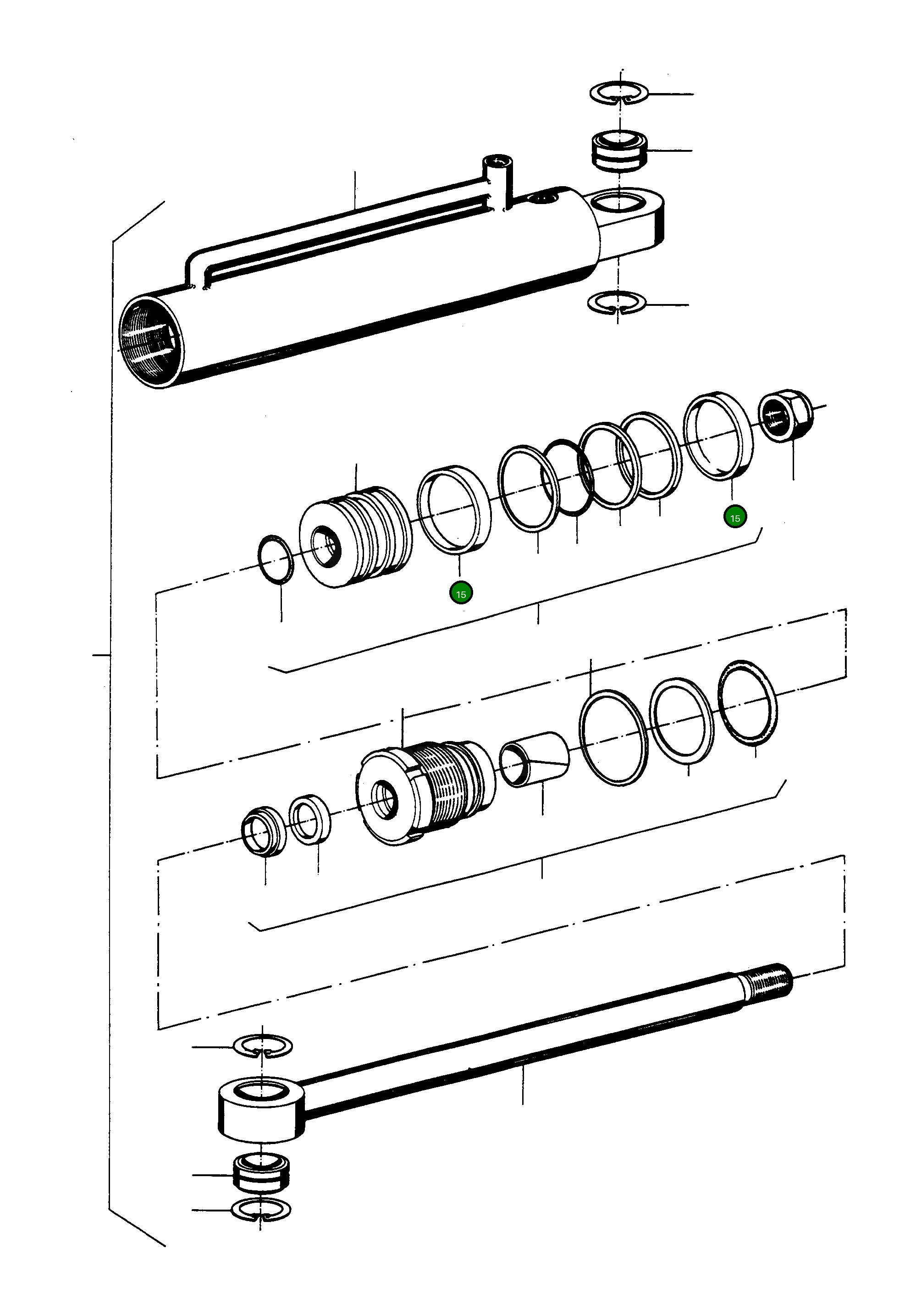 Кольцо 1606796M1 Komatsu