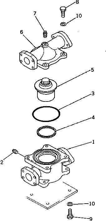 Кольцо уплотнительное (O-Ring) 07000-32115  Komatsu