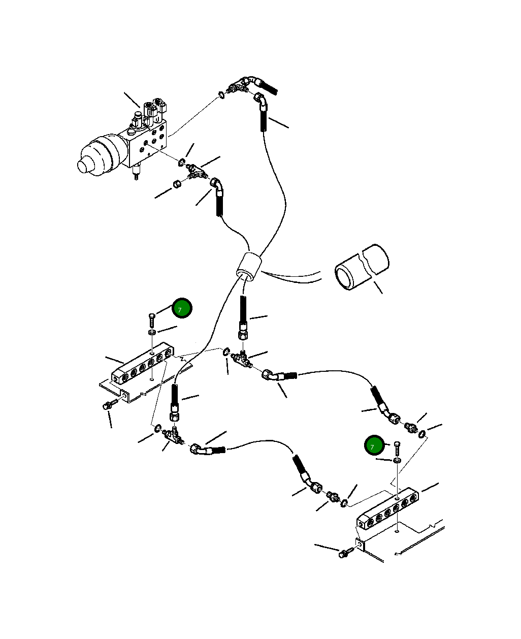 Болт 801015091 Komatsu