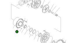Крышка 14X-27-31150 Komatsu