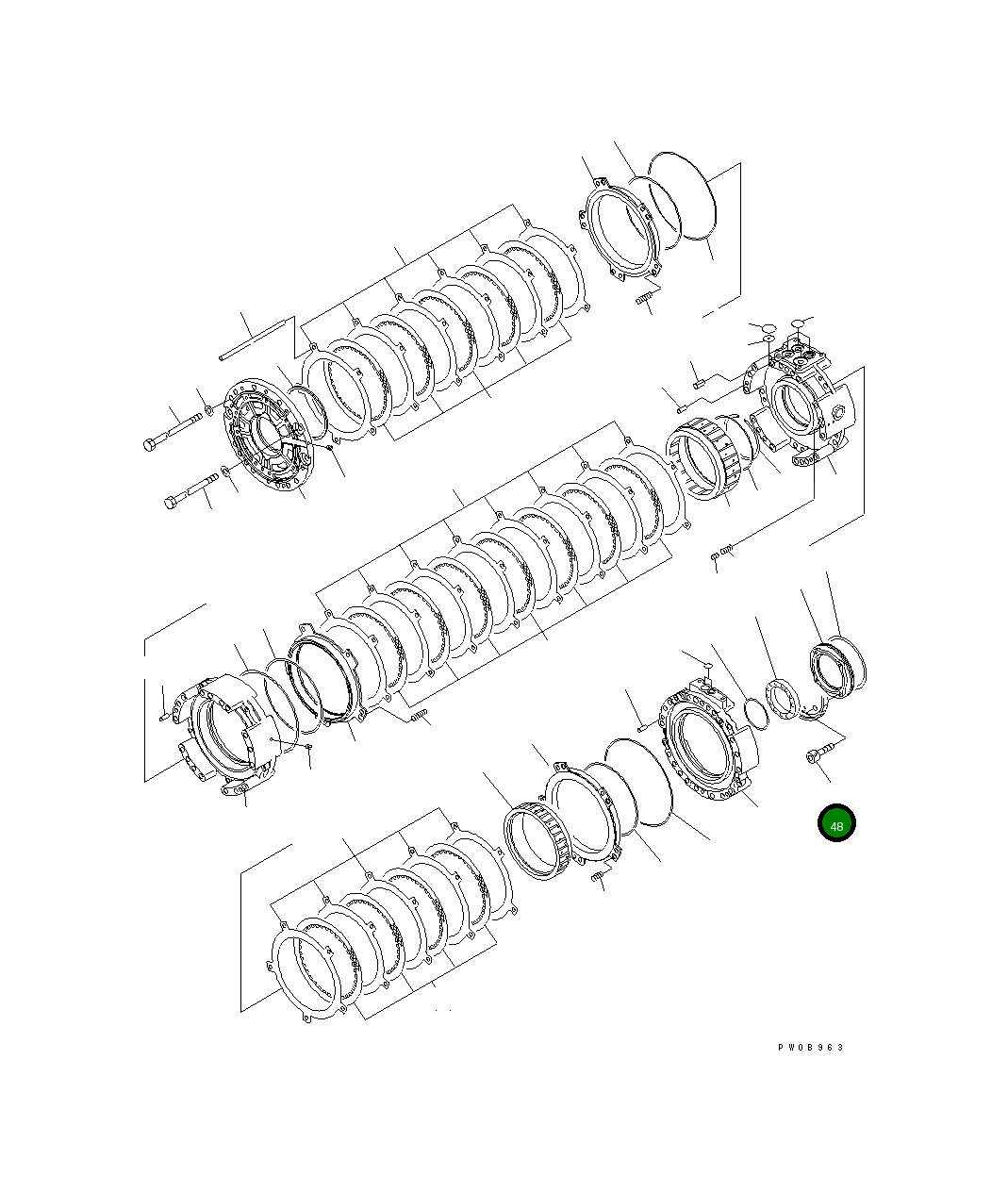 Болт 01252-70860 Komatsu