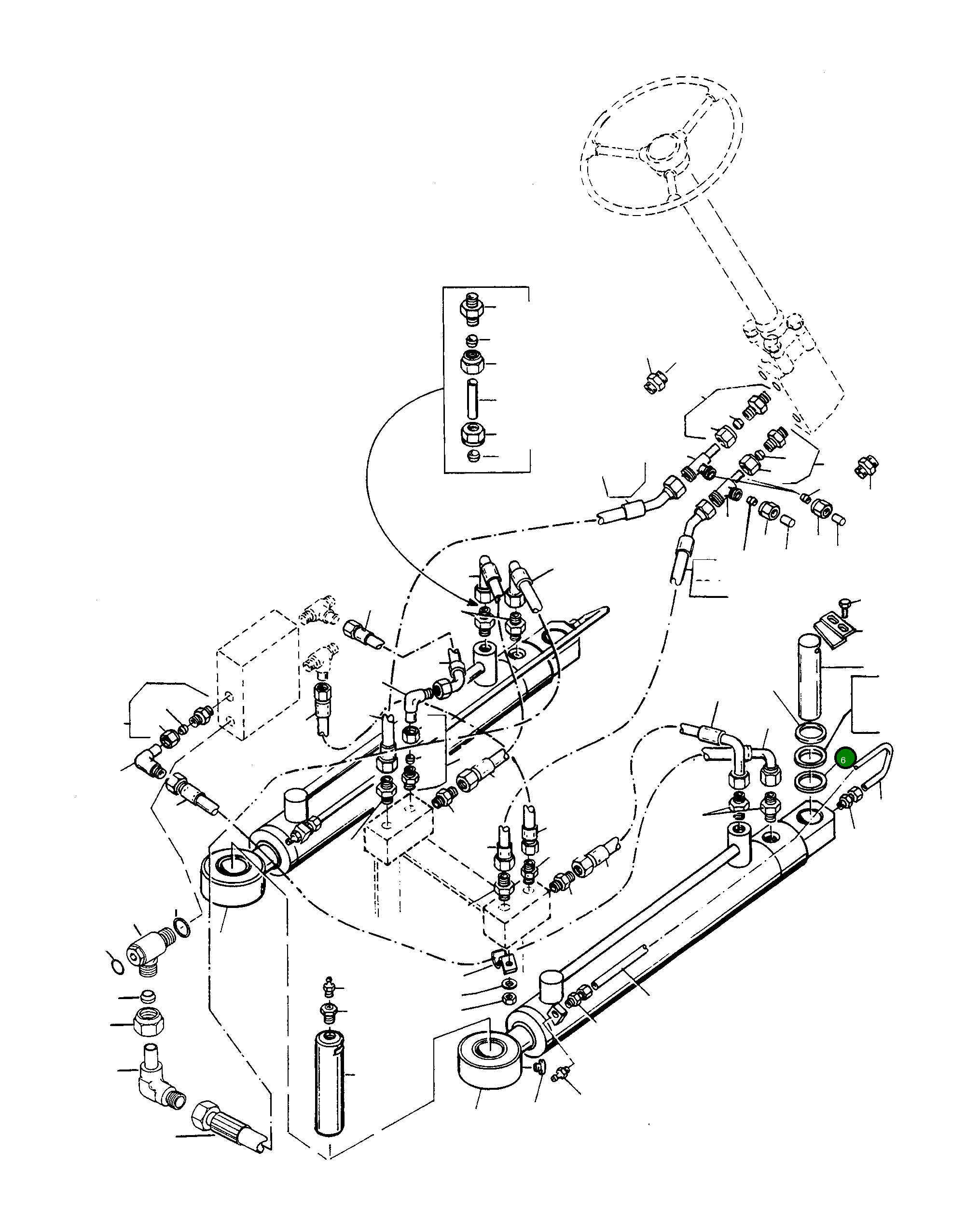 Кольцо 4200333M1 Komatsu