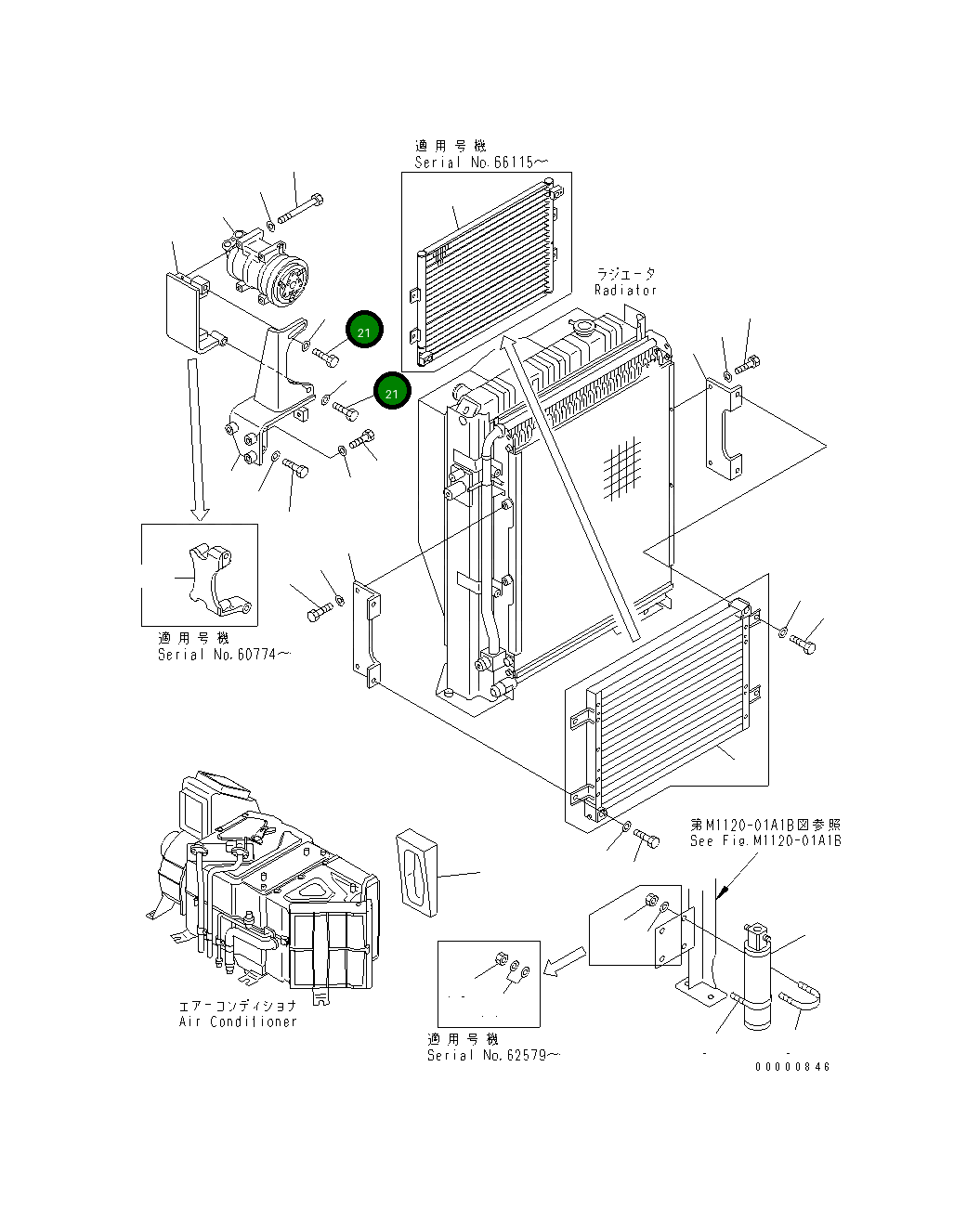 Болт 01010-81435 Komatsu