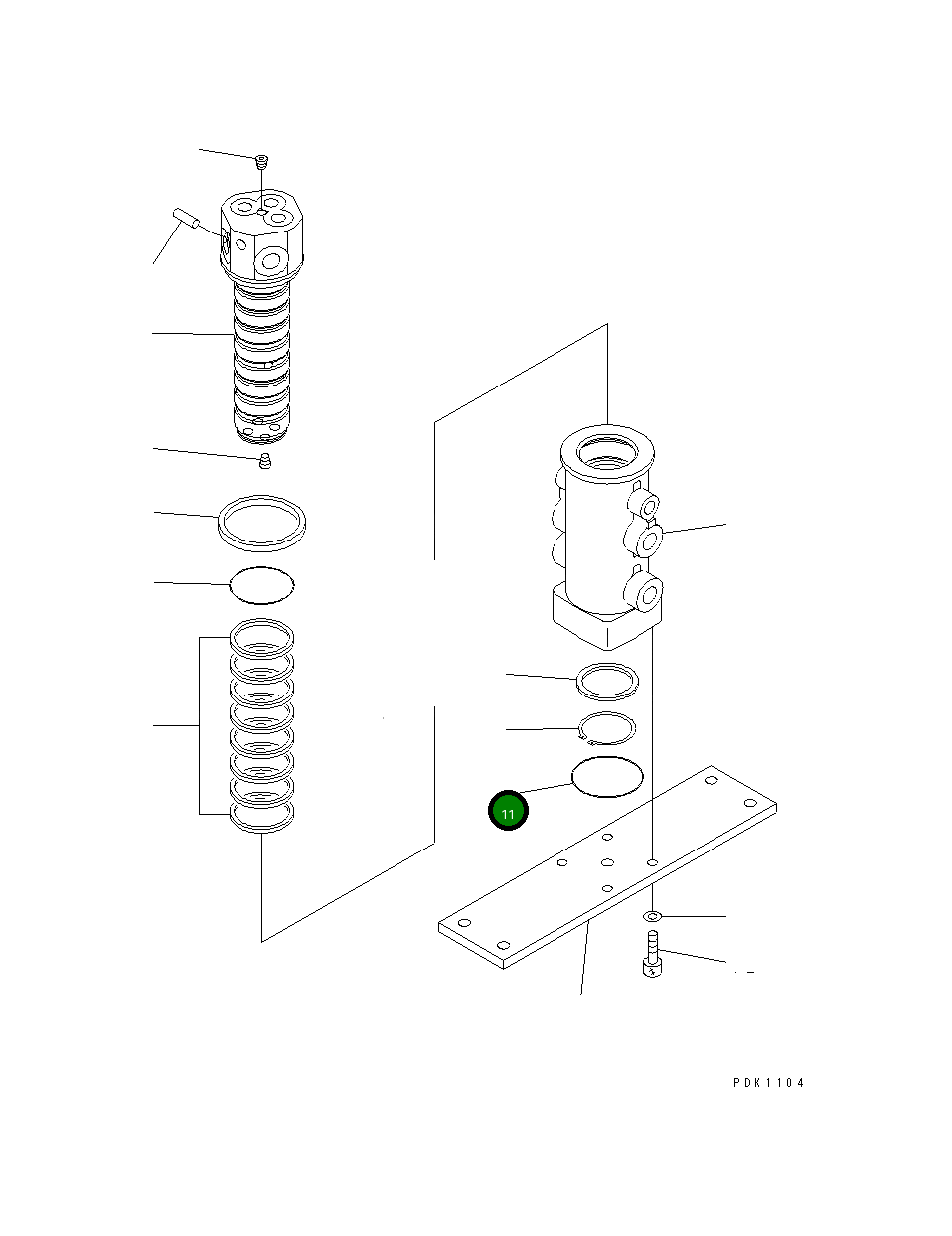 Кольцо уплотнительное (O-Ring) 703-06-98310 Komatsu