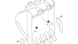 Болт M24X3.0X60 S0574561 Komatsu