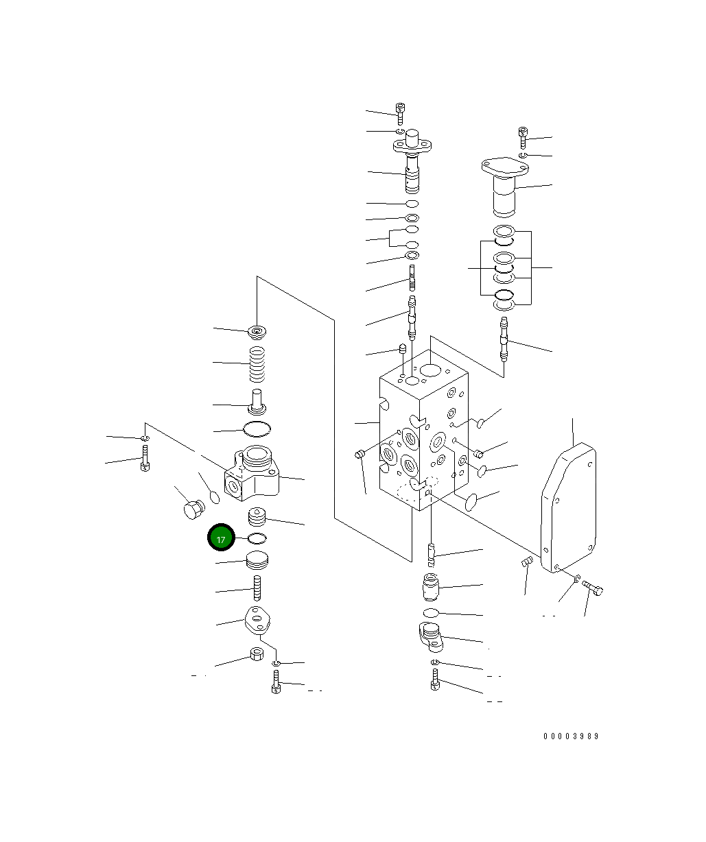 Кольцо уплотнительное (O-Ring) 07000-F2021 Komatsu