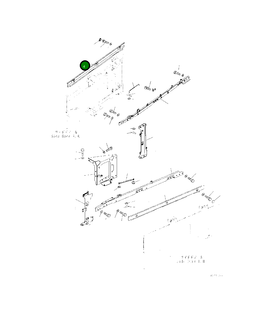 Крышка 425-54-53251 Komatsu
